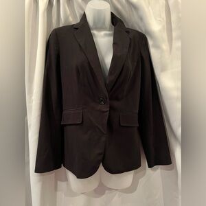 WORTHINGTON women black blazer / size 6P